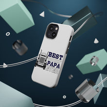 DistinctInk ToughCase for Apple iPhone, Compatible with MagSafe Charging - Best Truckin' Papa Ever
