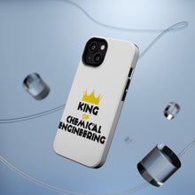 DistinctInk ToughCase for Apple iPhone, Compatible with MagSafe Charging - King of Chemical Engineering