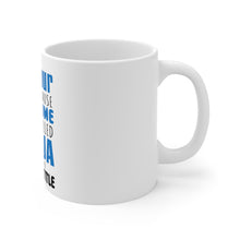 DistinctInk Glossy White Coffee / Tea Mug - Parkour Because Super Skilled Ninja Not Actual