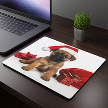 DistinctInk Mouse Pad - 1/4" Foam Rubber - Border Terrier Puppy