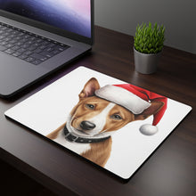 DistinctInk Mouse Pad - 1/4" Foam Rubber - Basenji Puppy Drawing