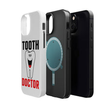 DistinctInk ToughCase for Apple iPhone, Compatible with MagSafe Charging - Tooth Doctor Dentist