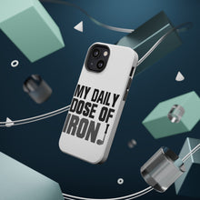 DistinctInk ToughCase for Apple iPhone, Compatible with MagSafe Charging - My Daily Dose of Iron Golf