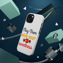 DistinctInk ToughCase for Apple iPhone, Compatible with MagSafe Charging - Slay Them With Your Sweetness