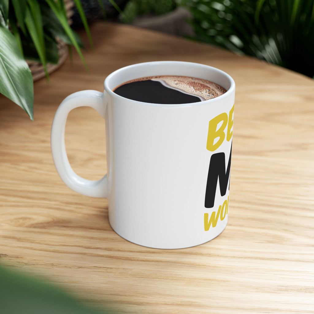 Glossy White Coffee / Tea Mug - Beer Me Woman!, view 8