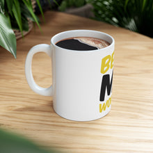 DistinctInk Glossy White Coffee / Tea Mug - Beer Me Woman!