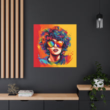 DistinctInk Canvas Wall Art with Start Building Your Dreams for LGBTQ+ Pride