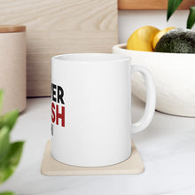 DistinctInk Glossy White Coffee / Tea Mug - I Never Finish Anythi