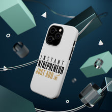 DistinctInk ToughCase for Apple iPhone, Compatible with MagSafe Charging - Instant Entrepreneur Just Add Coffee