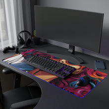 DistinctInk LED Gaming Mouse Pad with Leading a New Path Design for LGBTQ+ Pride