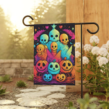 DistinctInk Garden & House Banner Flag with The Joy of Connecting Design for Halloween  LGBTQ+ Pride