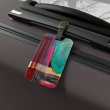 Lucille Lindstrom - Mid-Century Modern Design Printed on a Custom Luggage Tag