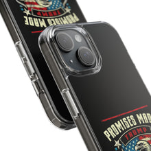 DistinctInk Hybrid (Acrylic/TPU) Clear Slim Fit Case for Apple iPhone | Trump: Promises Made, Promises Kept - Conservative