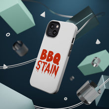 DistinctInk ToughCase for Apple iPhone, Compatible with MagSafe Charging - BBQ Stain Barbecue