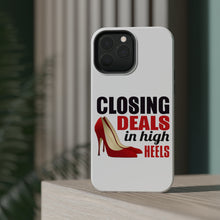 DistinctInk ToughCase for Apple iPhone, Compatible with MagSafe Charging - Closing Deals in High Heels