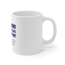 DistinctInk Glossy White Coffee / Tea Mug - I'm a Diamond Precious Rare Not Everywhere