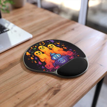 DistinctInk Mouse Pad with Wrist Rest  with Finding Your Purpose in Life Design for Halloween  LGBTQ+ Pride