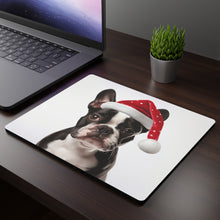 DistinctInk Mouse Pad - 1/4" Foam Rubber - Boston Terrier