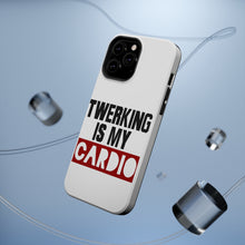 DistinctInk ToughCase for Apple iPhone, Compatible with MagSafe Charging - Twerking is My Cardio