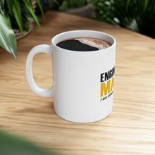 DistinctInk Glossy White Coffee / Tea Mug - Engineering Major Always Right By Design