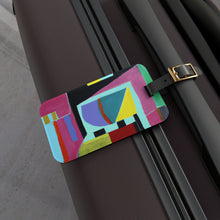 Frieda Mansfield - Mid-Century Modern Design Printed on a Custom Luggage Tag