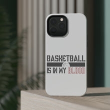 DistinctInk ToughCase for Apple iPhone, Compatible with MagSafe Charging - Basketball is in My Blood