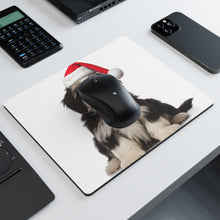 DistinctInk Mouse Pad - 1/4" Foam Rubber - Bearded Collie Puppy