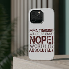 DistinctInk ToughCase for Apple iPhone, Compatible with MagSafe Charging - MMA Training Easy? Nope! Worth It!