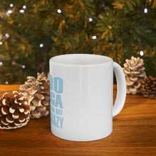 DistinctInk Glossy White Coffee / Tea Mug - I Do Yoga to Burn Off the Crazy