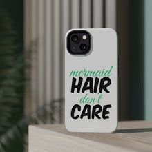DistinctInk ToughCase for Apple iPhone, Compatible with MagSafe Charging - Mermaid Hair Don't Care
