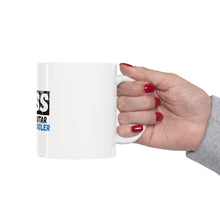 DistinctInk Glossy White Coffee / Tea Mug - Bass - It's Like Guitar But Much Cooler