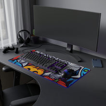 DistinctInk LED Gaming Mouse Pad with Exploring Inner Knowledge Design for Halloween  LGBTQ+ Pride