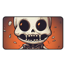 DistinctInk Desk Mat with Skelly's Halloween Bash Design for Halloween