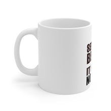 DistinctInk Glossy White Coffee / Tea Mug - See This Beard - It Gives No F****