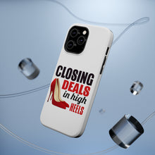 DistinctInk ToughCase for Apple iPhone, Compatible with MagSafe Charging - Closing Deals in High Heels