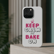 DistinctInk ToughCase for Apple iPhone, Compatible with MagSafe Charging - Keep Calm and Bake On