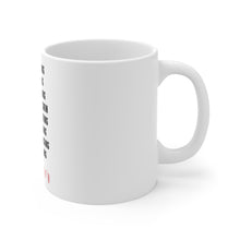DistinctInk Glossy White Coffee / Tea Mug - Teacher Book Reading Line Multi Tasking