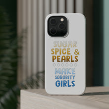 DistinctInk ToughCase for Apple iPhone, Compatible with MagSafe Charging - Sugar Spice & Pearls Make Sorority Girls