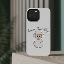 DistinctInk ToughCase for Apple iPhone, Compatible with MagSafe Charging - Time to Count Sheep - Lamb