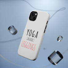 DistinctInk ToughCase for Apple iPhone, Compatible with MagSafe Charging - Yoga and Leggings