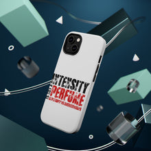 DistinctInk ToughCase for Apple iPhone, Compatible with MagSafe Charging - Intensity Isn't A Perfume