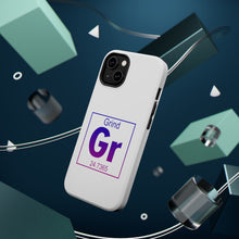 DistinctInk ToughCase for Apple iPhone, Compatible with MagSafe Charging - Entrepreneur Grind GR Element