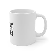DistinctInk Glossy White Coffee / Tea Mug - Victor Requires Payment in Advance