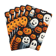 DistinctInk Playing Poker Cards with Spooky Halloween Night Design for Halloween
