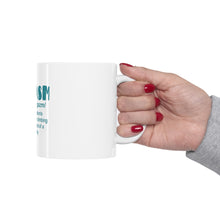 DistinctInk Glossy White Coffee / Tea Mug - Bedgasm Definition Climb in Bed Lon Day