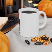 DistinctInk Glossy White Coffee / Tea Mug - The Pain of Today is the Victory of Tomorrow