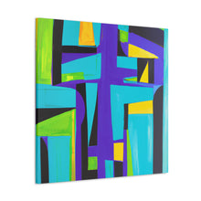 Pablo D'Azure - Mid-Century Modern Canvas Wall Art Decor