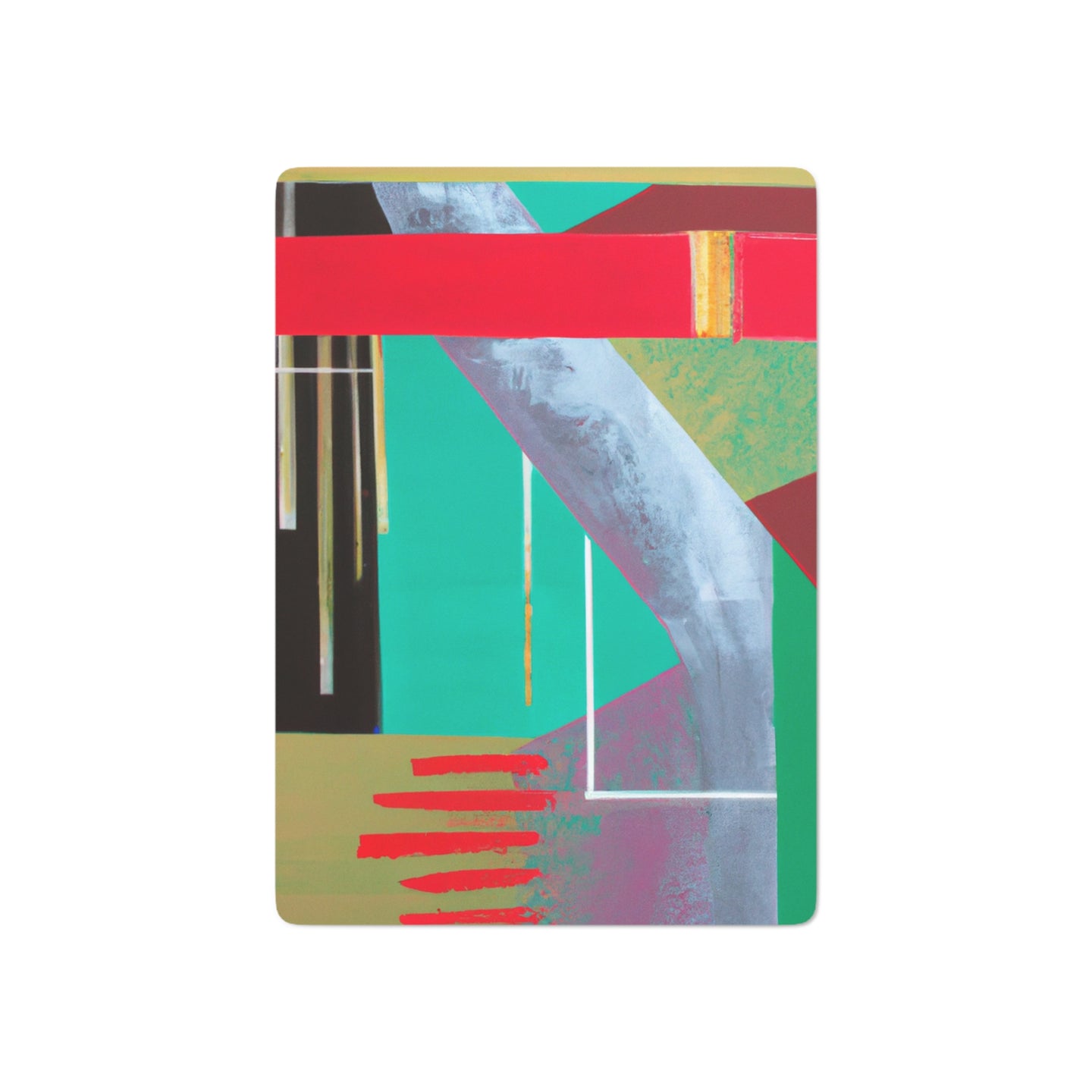 Mia Kastillo - Mid-Century Modern Playing Poker Cards