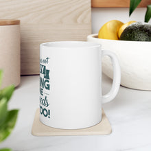 DistinctInk Glossy White Coffee / Tea Mug - Live By Golfing Alone Need Beer Too