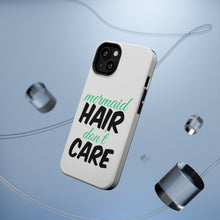 DistinctInk ToughCase for Apple iPhone, Compatible with MagSafe Charging - Mermaid Hair Don't Care